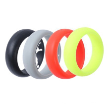 Wedding Ring Custom Glow in The Dark Silicone Wedding Bands or Rings 5.5*2.8*4-8mm, Customized Size Can Also Be Supplied CN;FUJ
